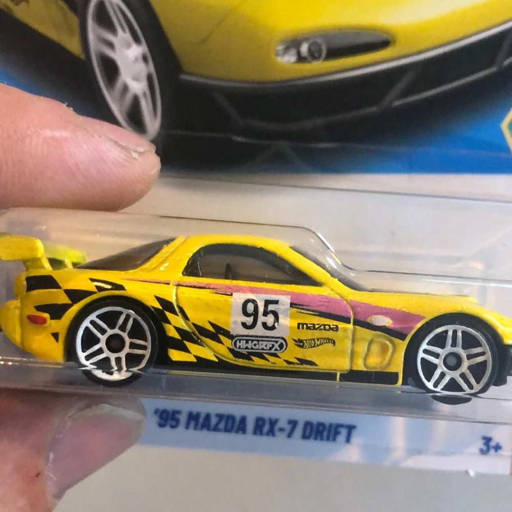 '95 Mazda RX-7 Drift- Yellow and Black